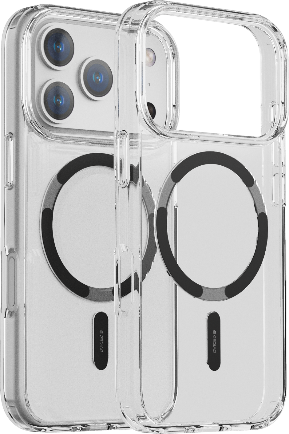 Dviced MagSafe iPhone 17 Pro clear case - Black