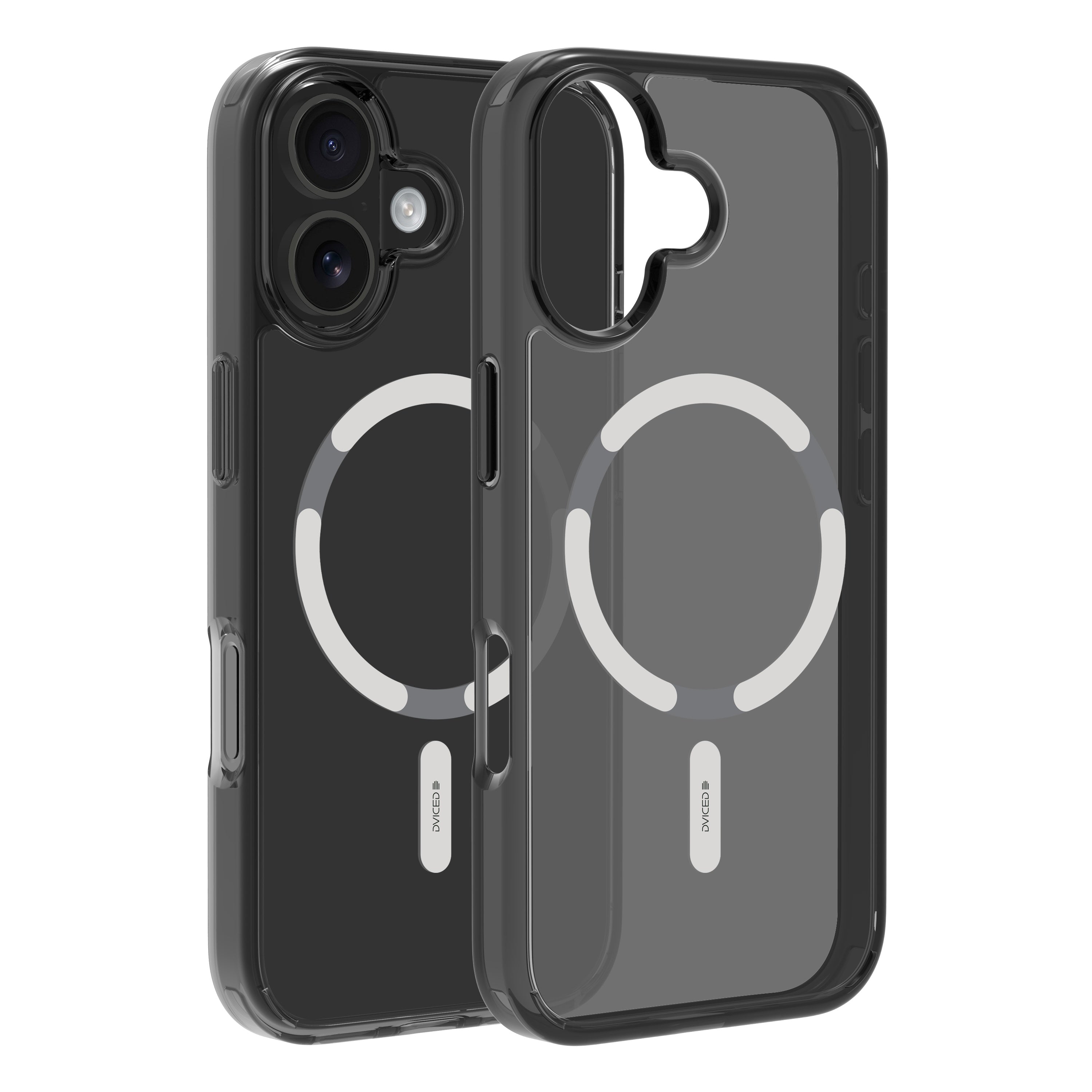 Dviced MagSafe iPhone 17 smoke case - Silver