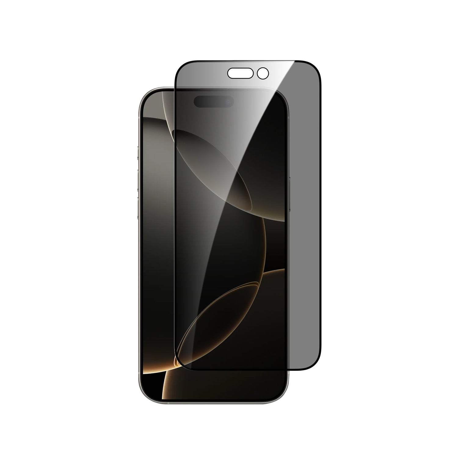 Протектор Dviced от закалено стъкло за iPhone 16 Pro Max - privacy, edge to edge, с апликатор