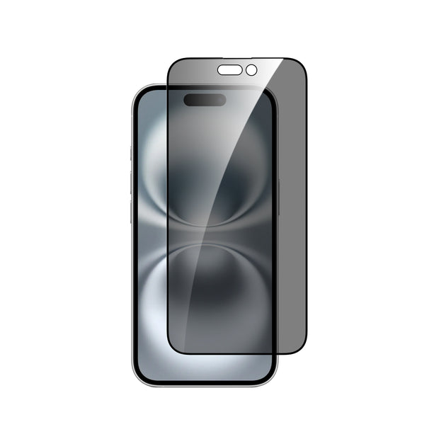 Протектор Dviced от закалено стъкло за iPhone 16 - privacy, edge to edge, Duo Pack, с апликатор