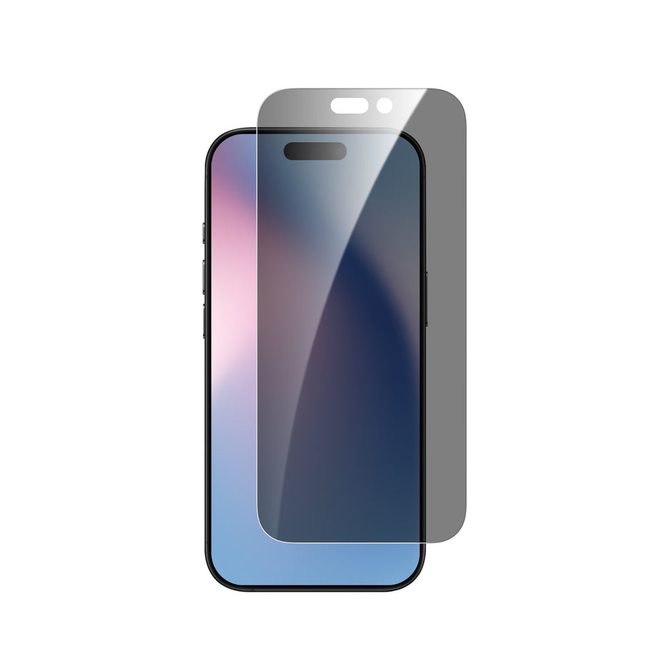 Протектор Dviced от закалено стъкло за iPhone 17 Pro Max - privacy, с dust-free апликатор