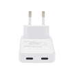 Зарядно Dviced, 45W, GaN, USB-C, бял