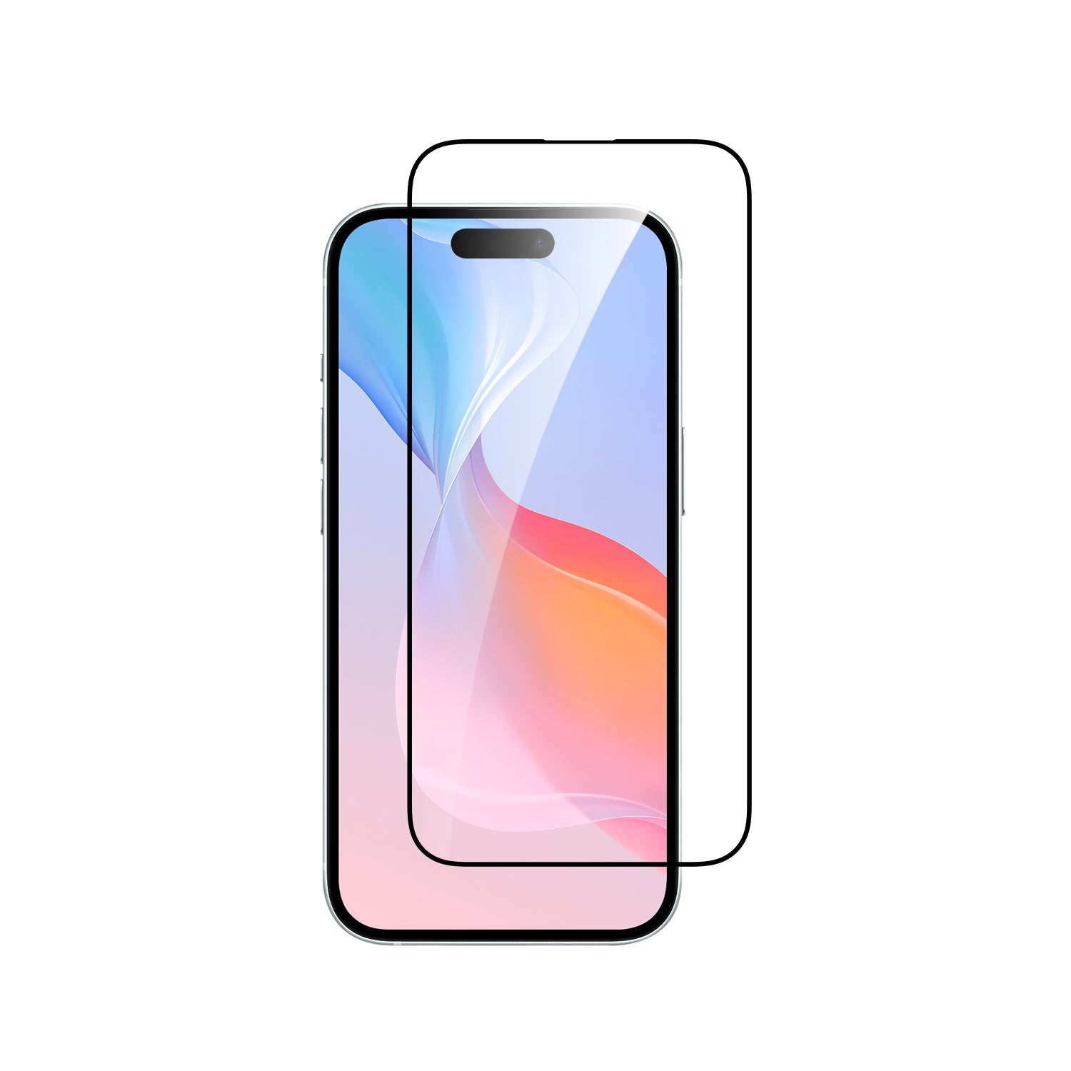 Протектор Dviced от закалено стъкло за iPhone 16 Plus - edge to edge, с апликатор
