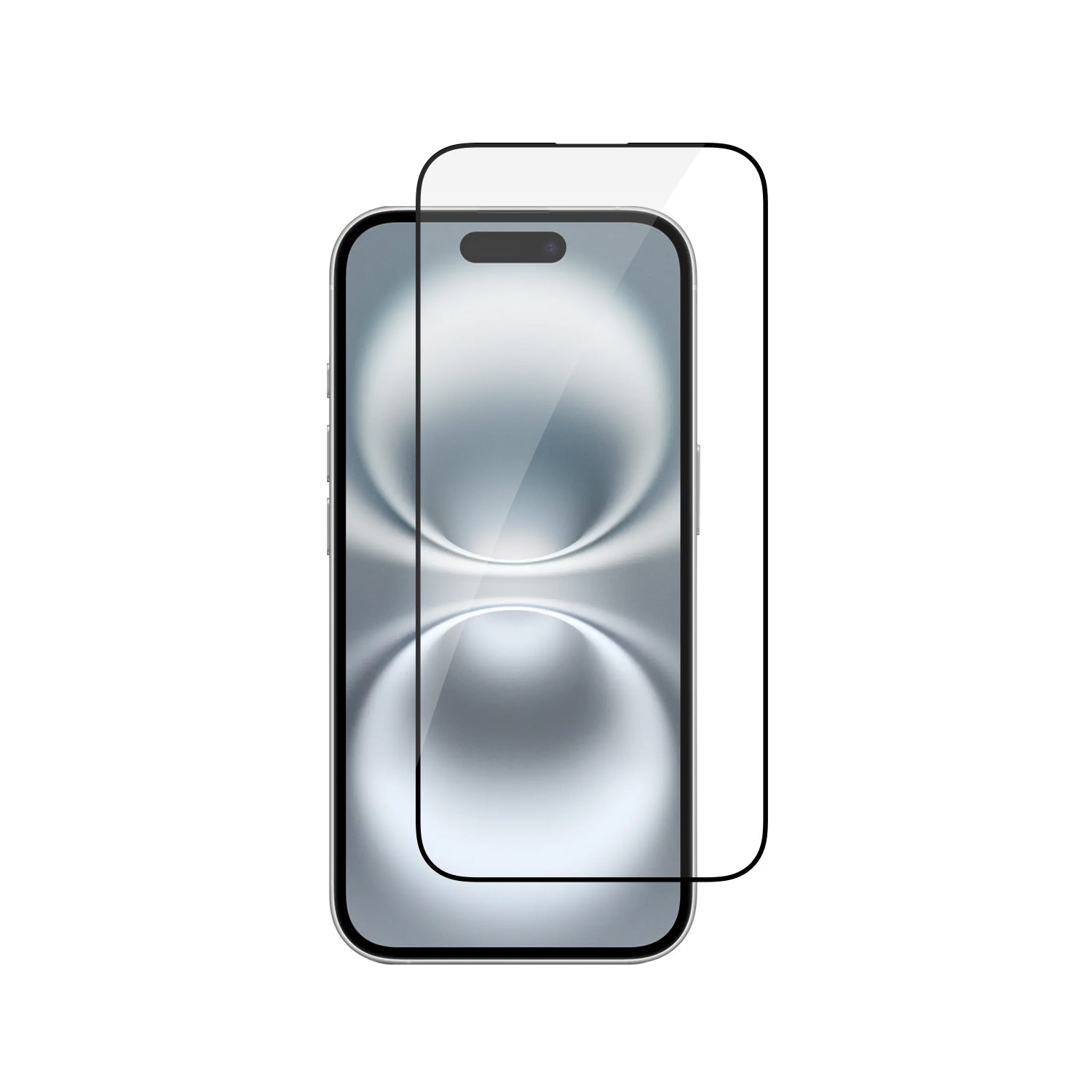 Протектор Dviced от закалено стъкло за iPhone 16 - edge to edge, Duo Pack, с апликатор