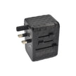 Универсален travel адаптер Dviced, 65W, GaN, черен