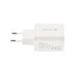 Зарядно Dviced, 35W, GaN, USB-C + USB-A, бял