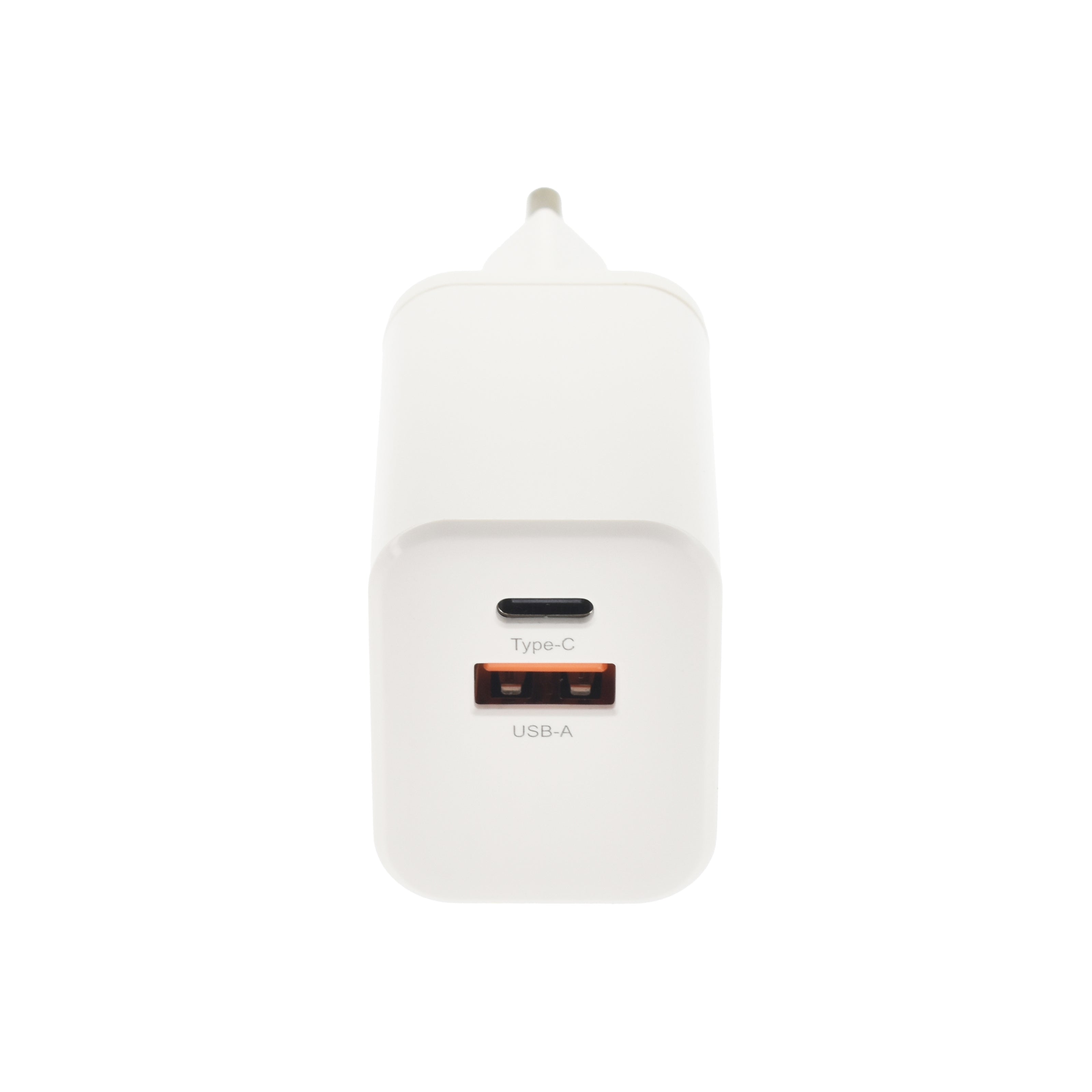 Зарядно Dviced, 35W, GaN, USB-C + USB-A, бял