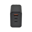 Зарядно Dviced, 65W, GaN, USB-C + USB-A, черен