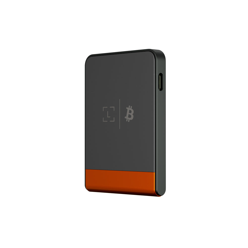 Ledger Flex Hardware Wallet incl. Ledger Recovery Key - Bitcoin Orange
