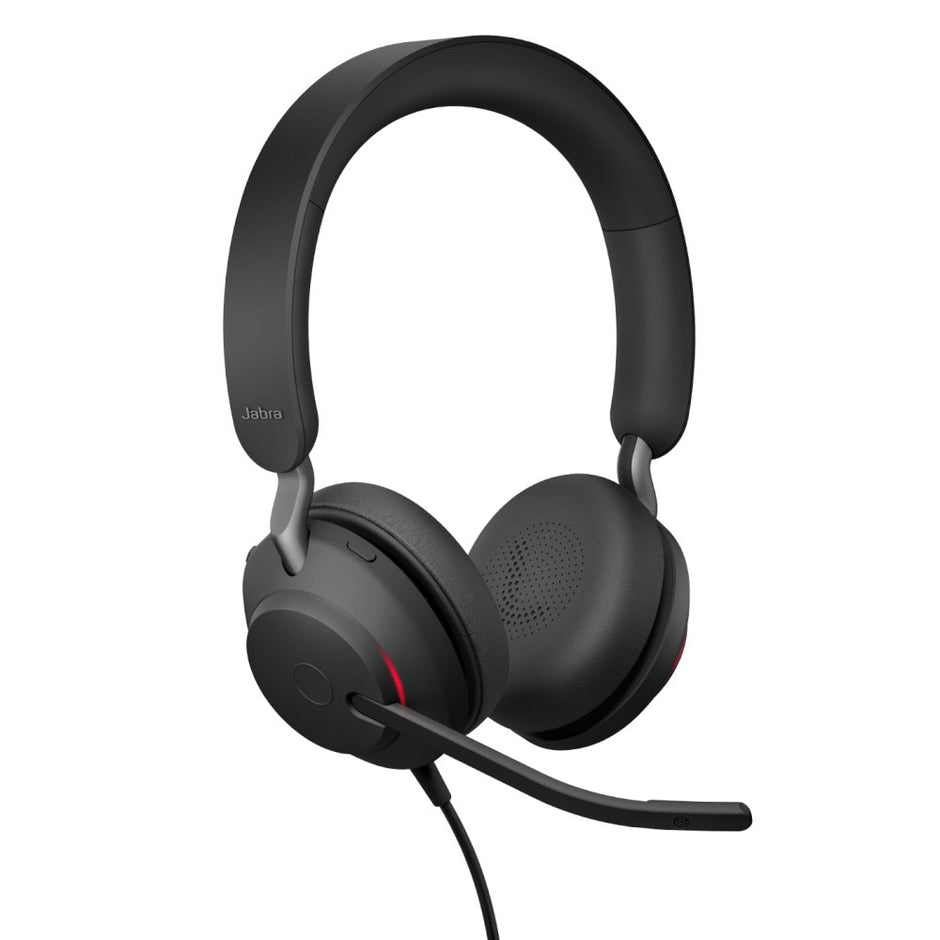 Jabra Evolve2 40 SE стерео слушалки, USB-A, MS, черни