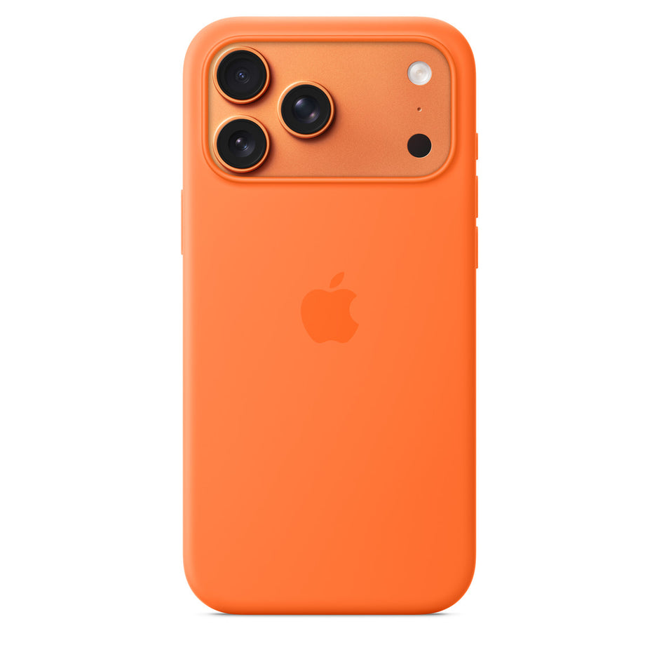 iPhone 17 Pro Max Silicone Case with MagSafe - Orange