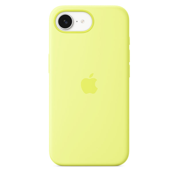 iPhone 16e Silicone Case - Neon Yellow