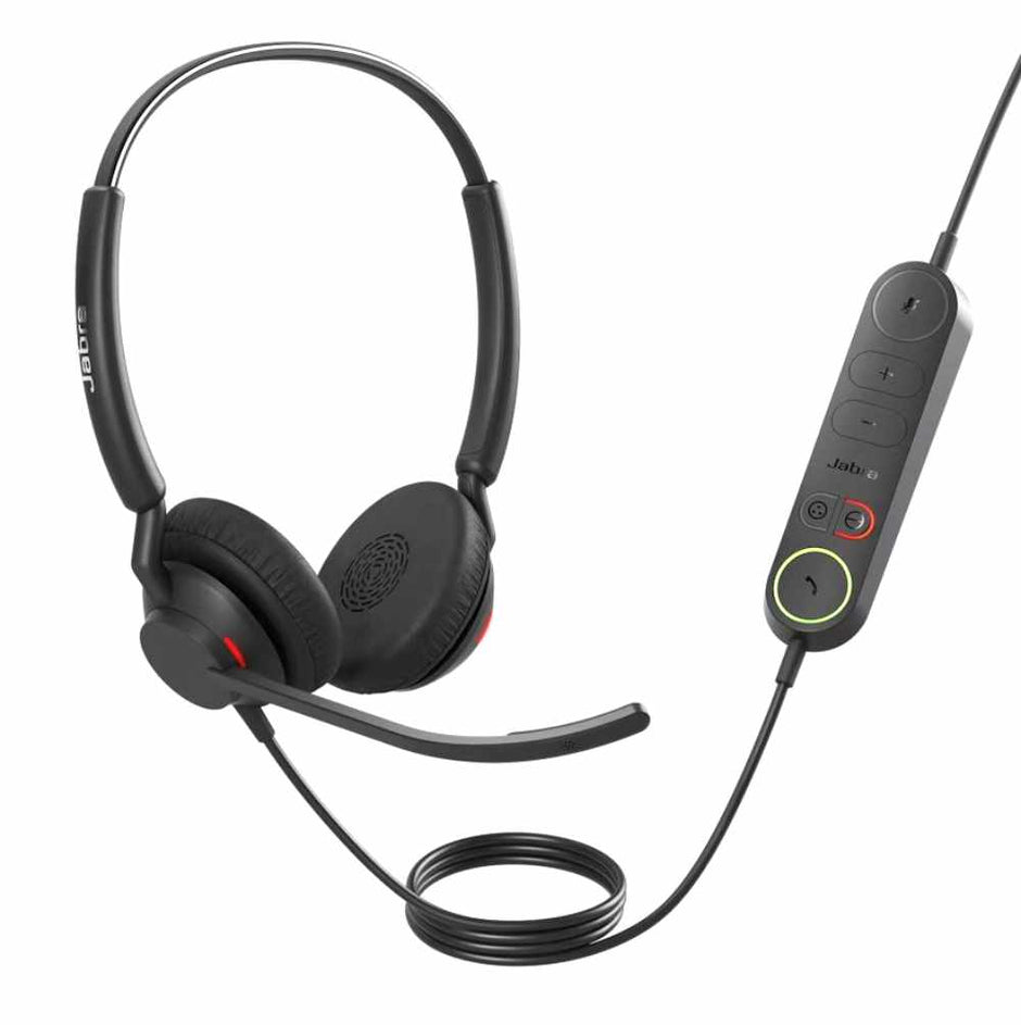 Jabra Engage 40 стерео слушалки UC, USB-A, черни