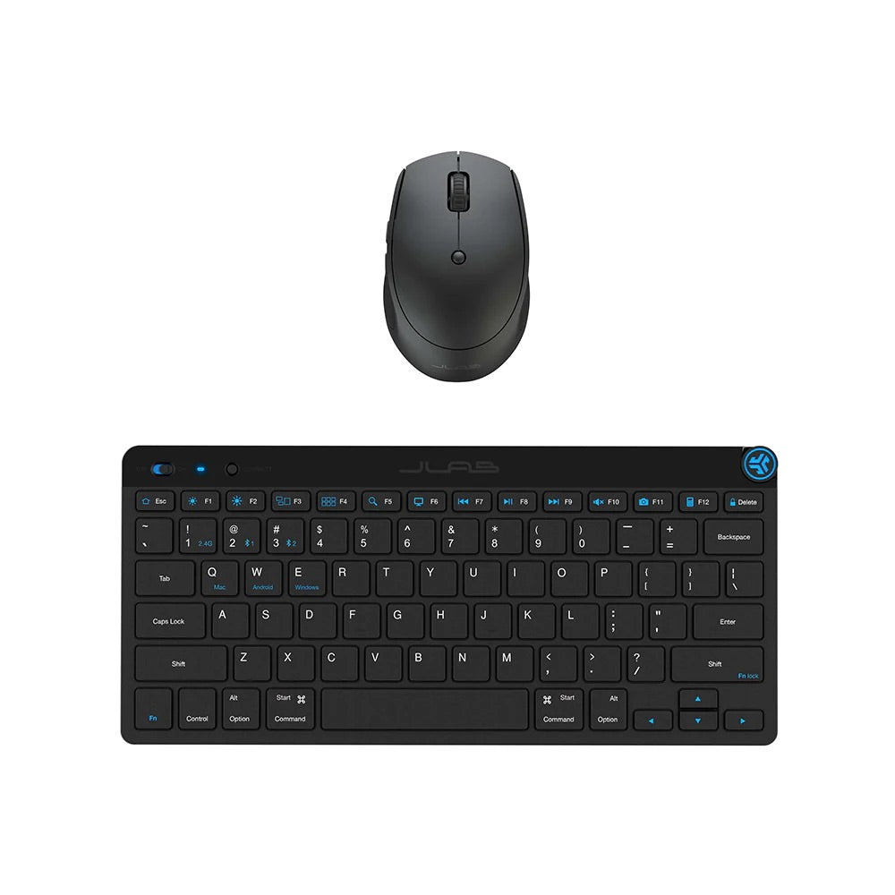 Клавиатура Комплект JLAB Go Work Bundle - клавиатура и мишка - Черен - US
