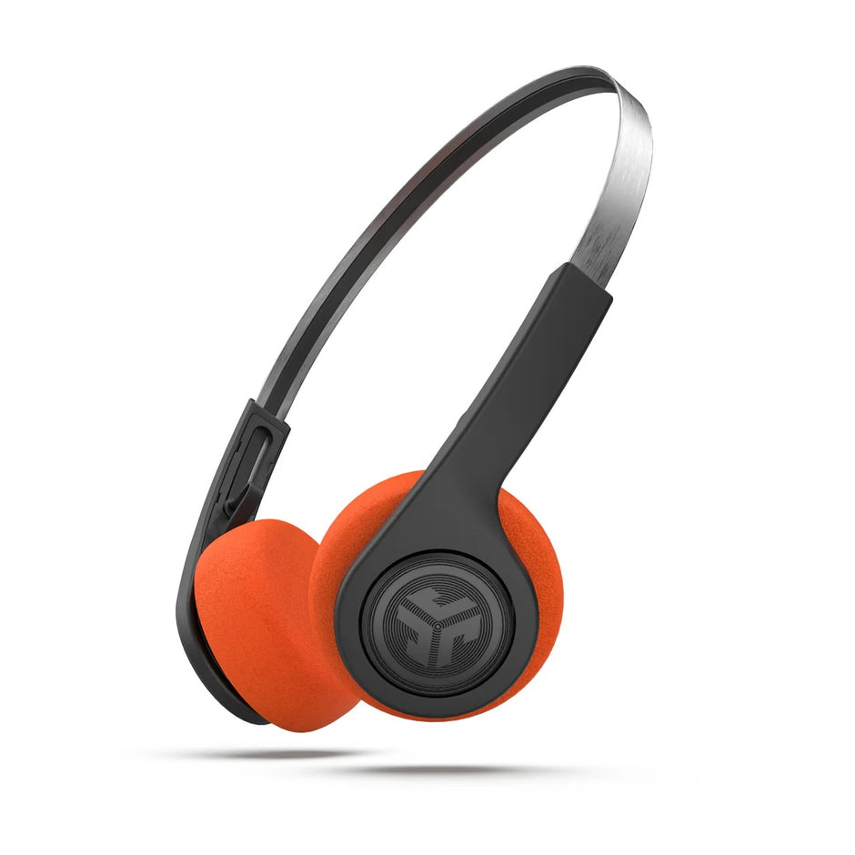 JLAB Rewind Wireless Retro 2 Headphones - Black