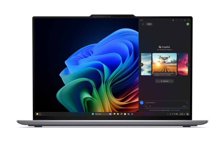 Лаптоп Lenovo ThinkPad X9 15 G1 Aura – Core Ultra 7, 32GB, 1TB, 2.8K OLED - Grey
