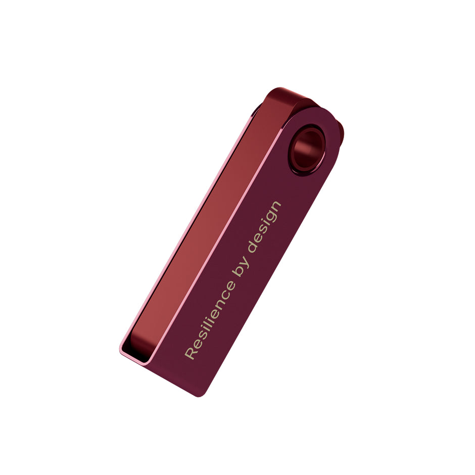 Ledger Nano S Plus Hardware Wallet - Crimson Magenta