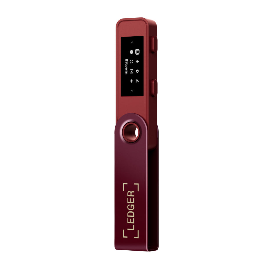 Ledger Nano S Plus Hardware Wallet - Crimson Magenta