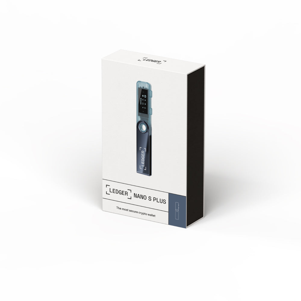 Ledger Nano S Plus Hardware Wallet - Neptune Blue