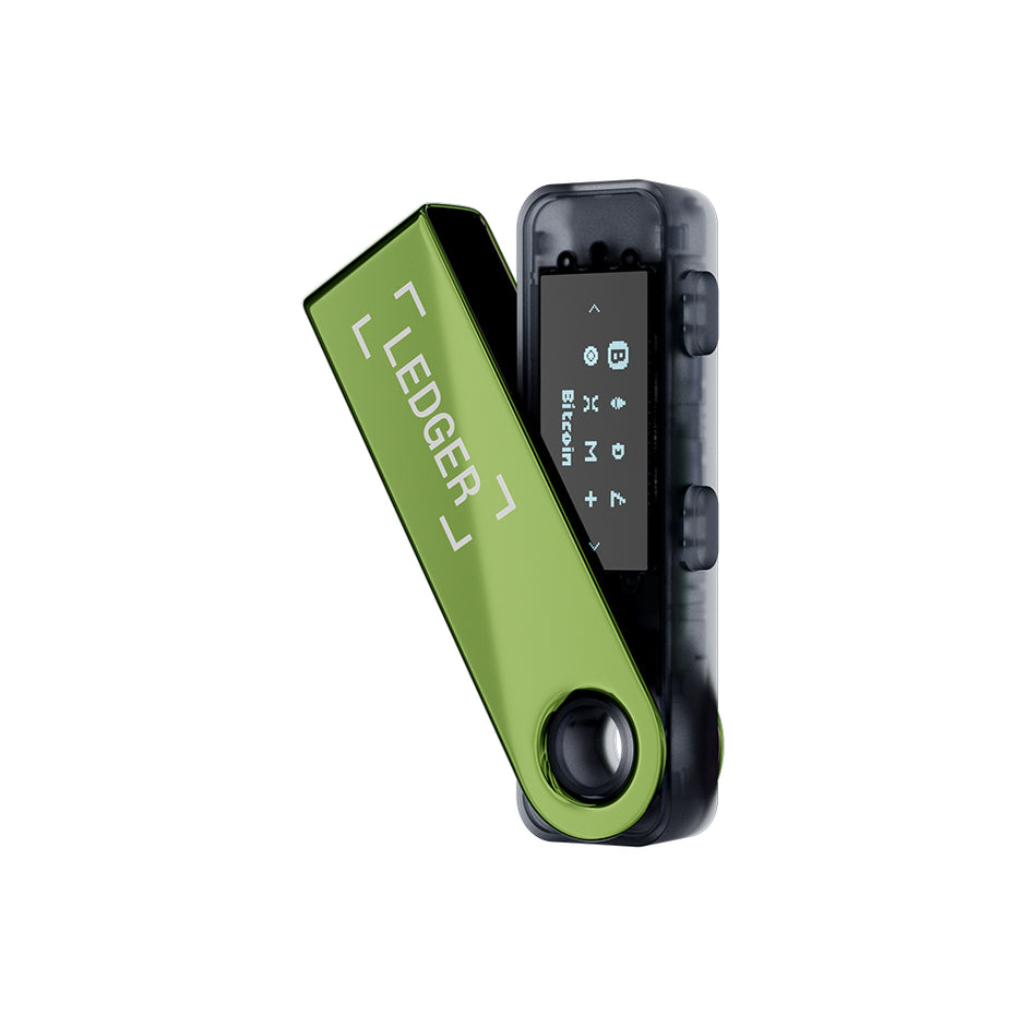 Ledger Nano S Plus Hardware Wallet - Oxidate Green