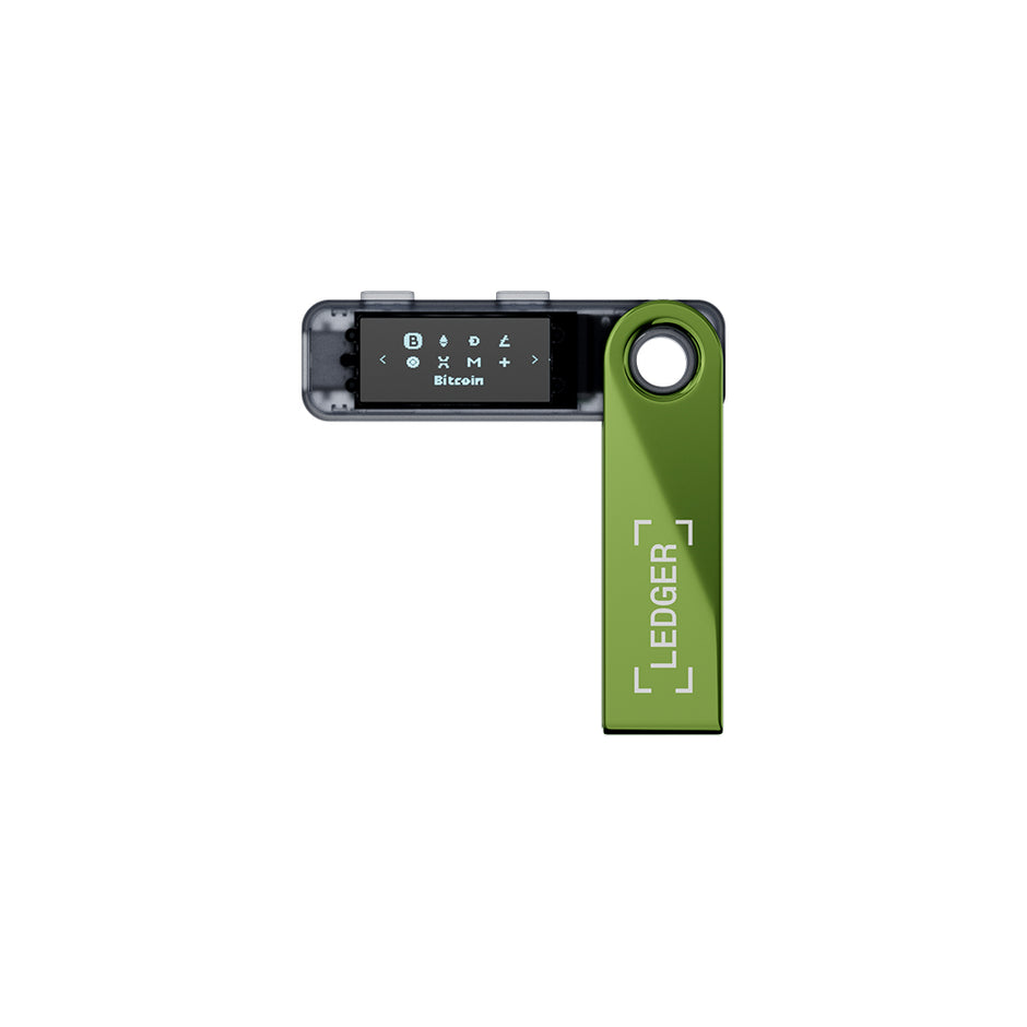 Ledger Nano S Plus Hardware Wallet - Oxidate Green