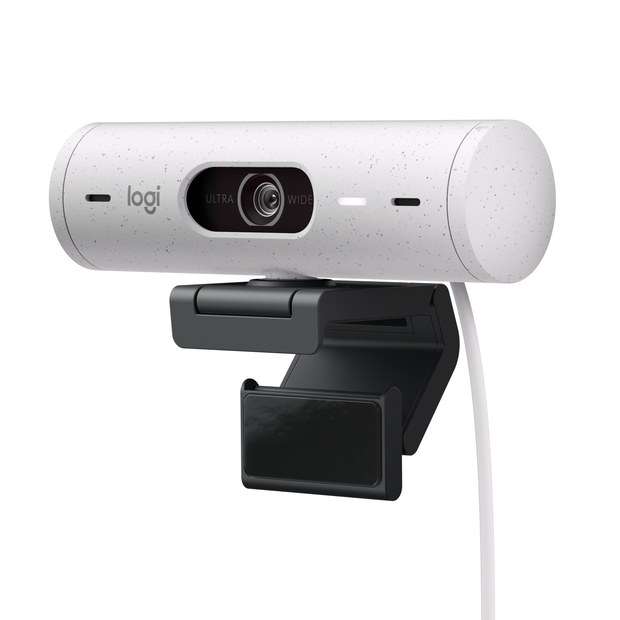 Уеб камера Logitech Brio 500 Full HD, Off White