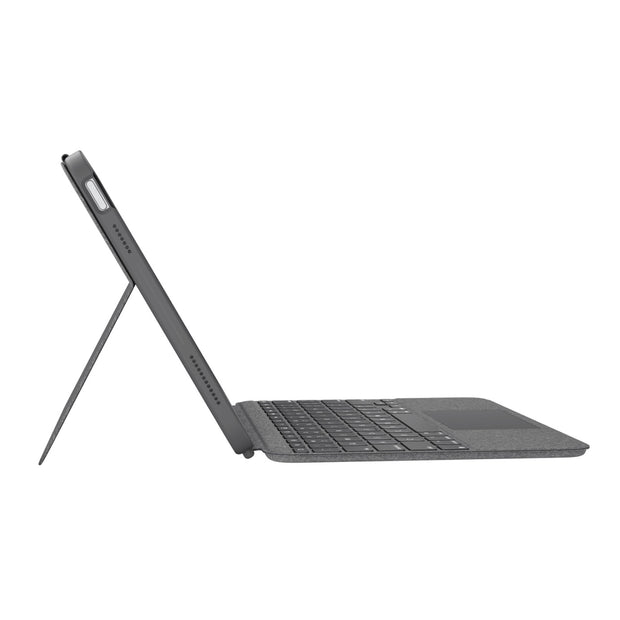 Клавиатура Logitech Combo Touch за iPad (10th gen) - Oxford Grey - US