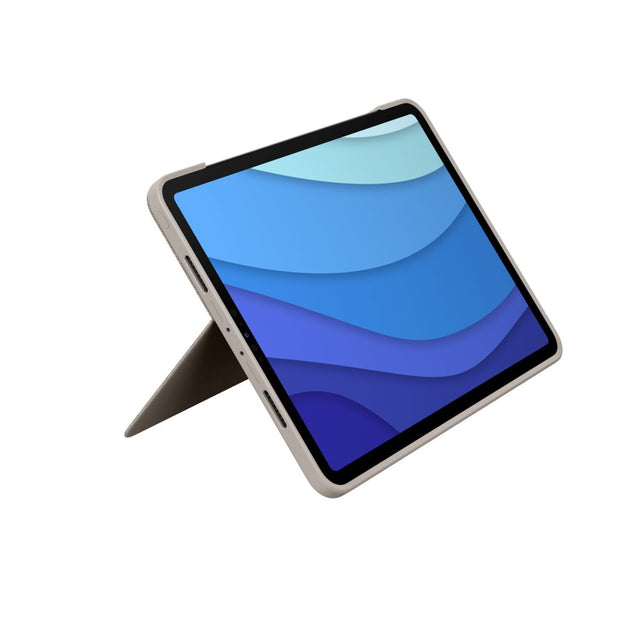 Клавиатура Logitech Combo Touch за iPad Pro 11-inch (1st; 2nd; 3rd and 4th gen) - Сива - US