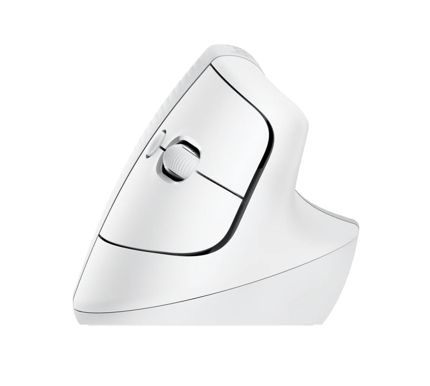Мишка Logitech Lift for Mac Vertical Ergonomic - светъл