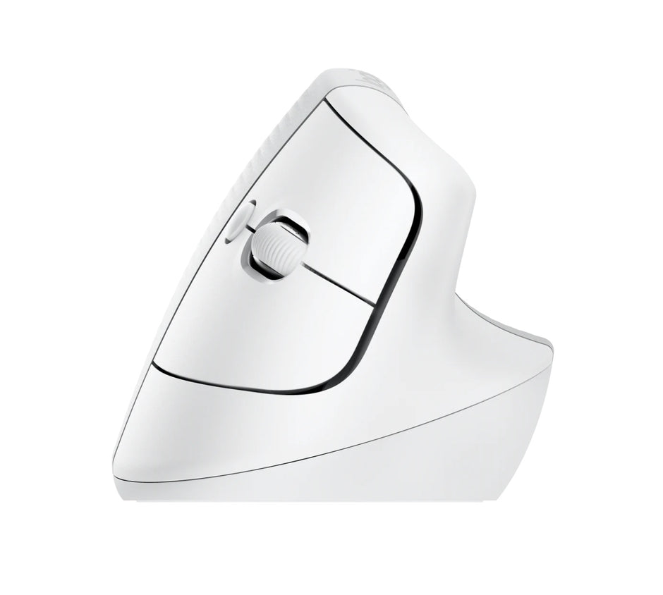 Мишка Logitech Lift for Mac Vertical Ergonomic - светъл