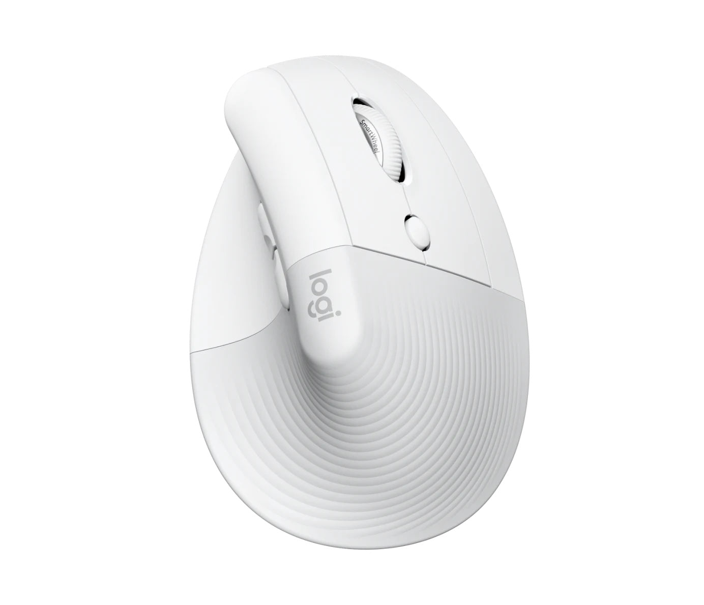 Мишка Logitech Lift for Mac Vertical Ergonomic - светъл