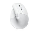 Мишка Logitech Lift for Mac Vertical Ergonomic - светъл