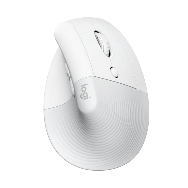 Мишка Logitech Lift for Mac Vertical Ergonomic - светъл