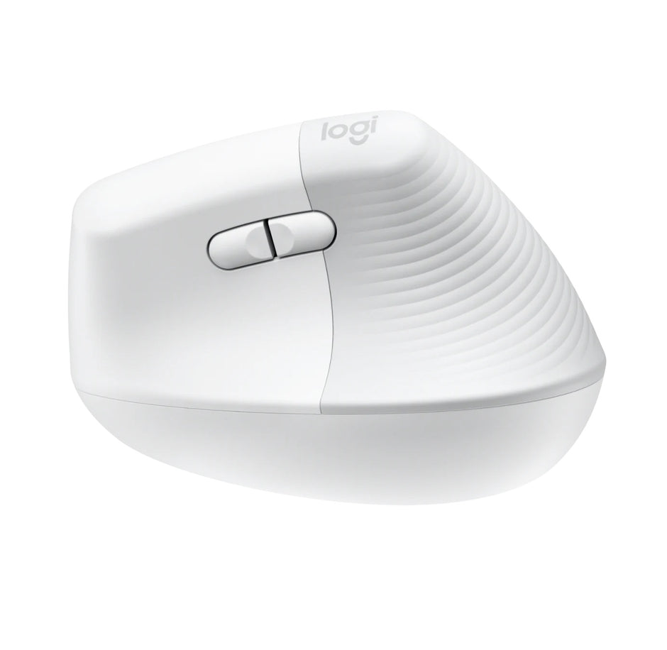 Мишка Logitech Lift for Mac Vertical Ergonomic - светъл