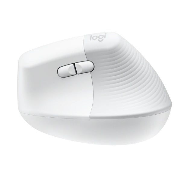Мишка Logitech Lift for Mac Vertical Ergonomic - светъл