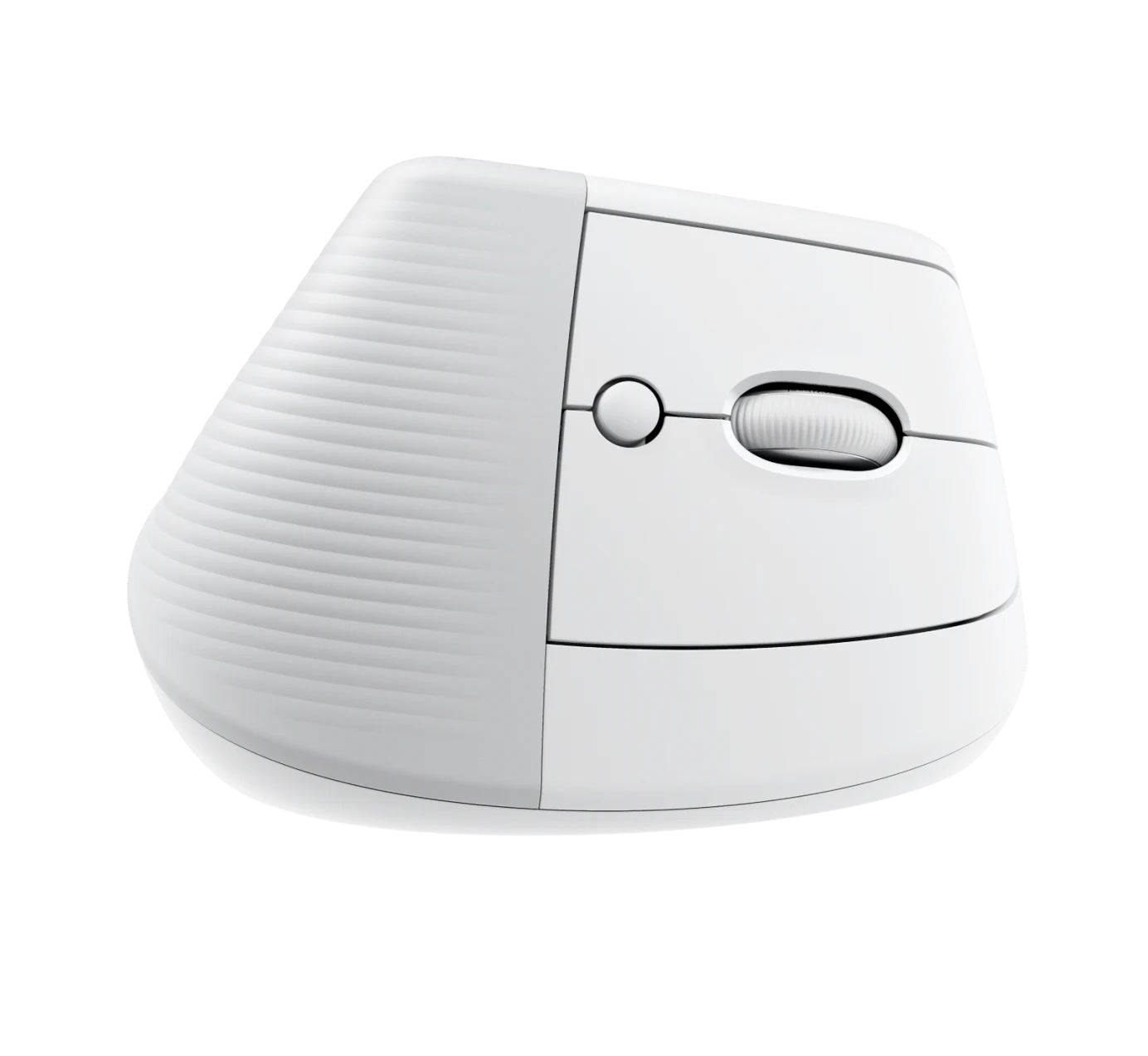 Мишка Logitech Lift for Mac Vertical Ergonomic - светъл