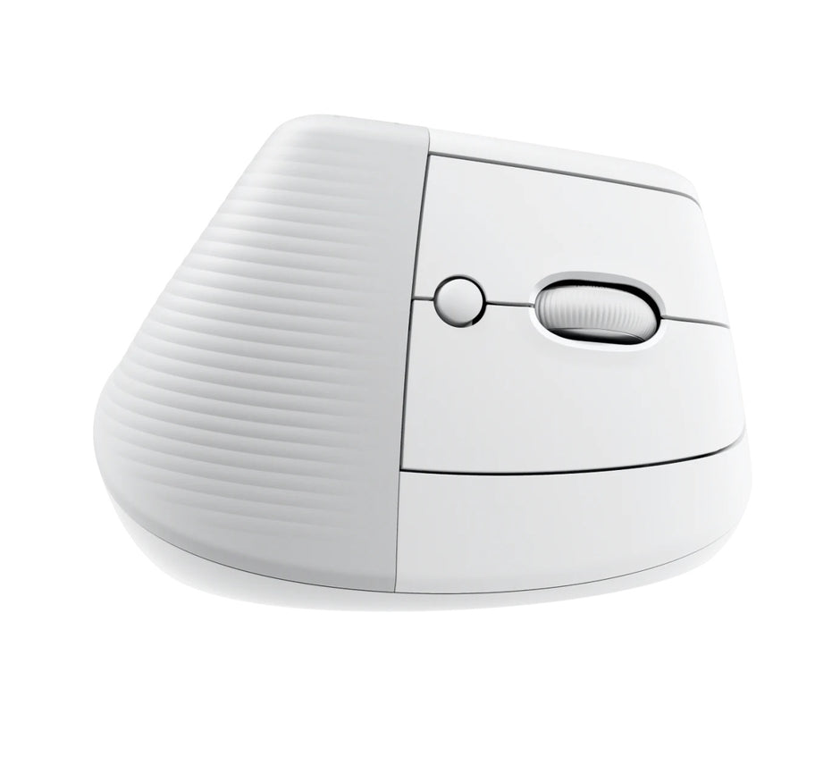 Мишка Logitech Lift for Mac Vertical Ergonomic - светъл