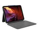 Клавиатура Logitech Rugged Folio за iPad (10th gen) - Oxford Grey - US