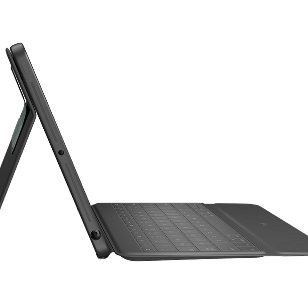 Клавиатура Logitech Rugged Folio за iPad (7th; 8th and 9th gen) - Графит - UK