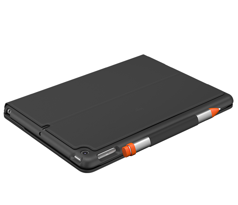 Клавиатура Logitech Slim Folio за iPad (7th; 8th; & 9th gen) - Графит - UK