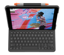 Клавиатура Logitech Slim Folio за iPad (7th; 8th; & 9th gen) - Графит - UK