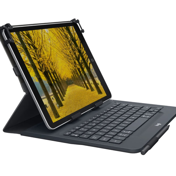 Клавиатура Logitech Universal Folio за None - Черна - UK
