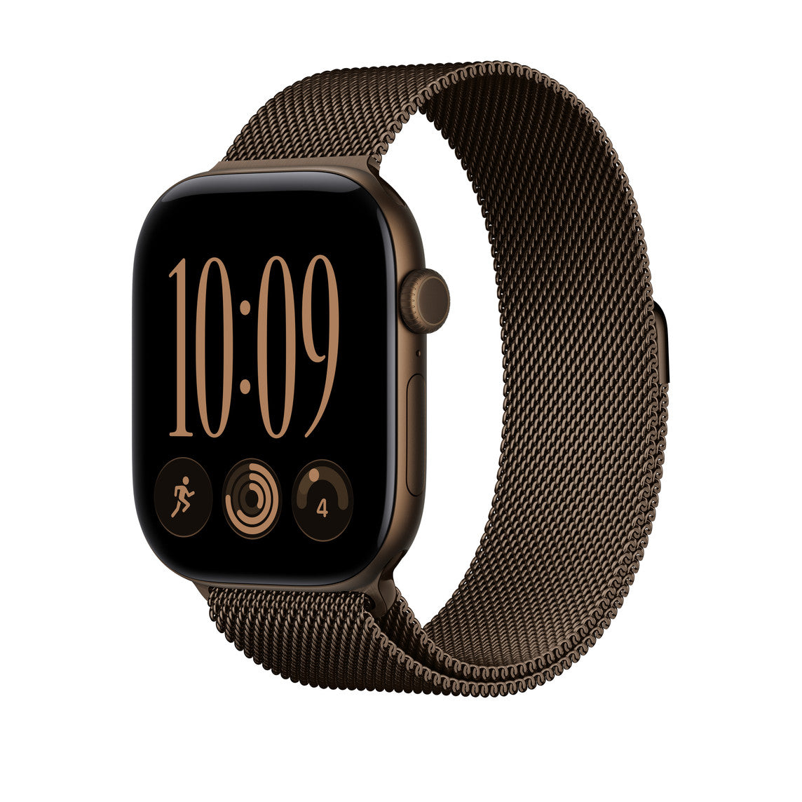 46mm Dark Bronze Milanese Loop - M/L