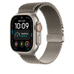 49mm Natural Titanium Milanese Loop - Medium