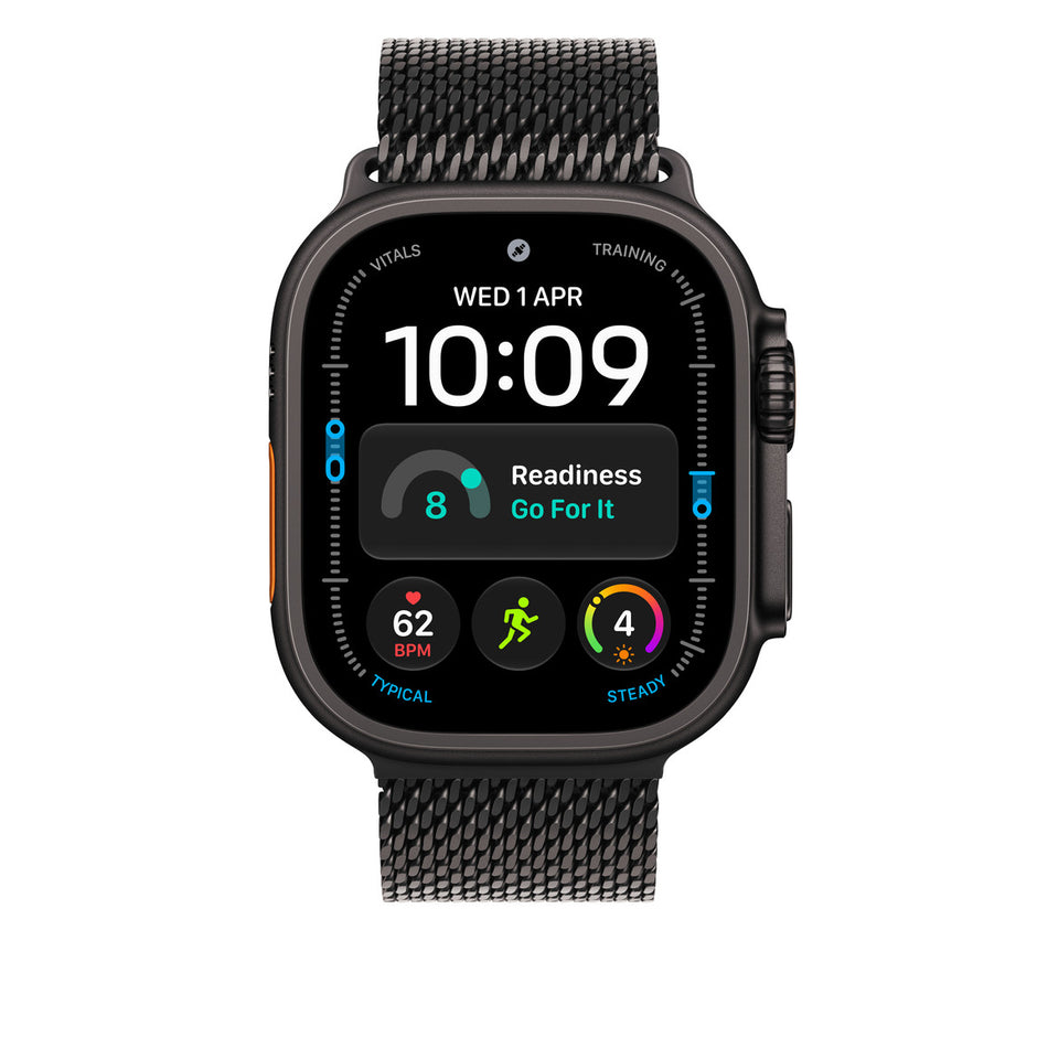 49mm Black Titanium Milanese Loop - Small