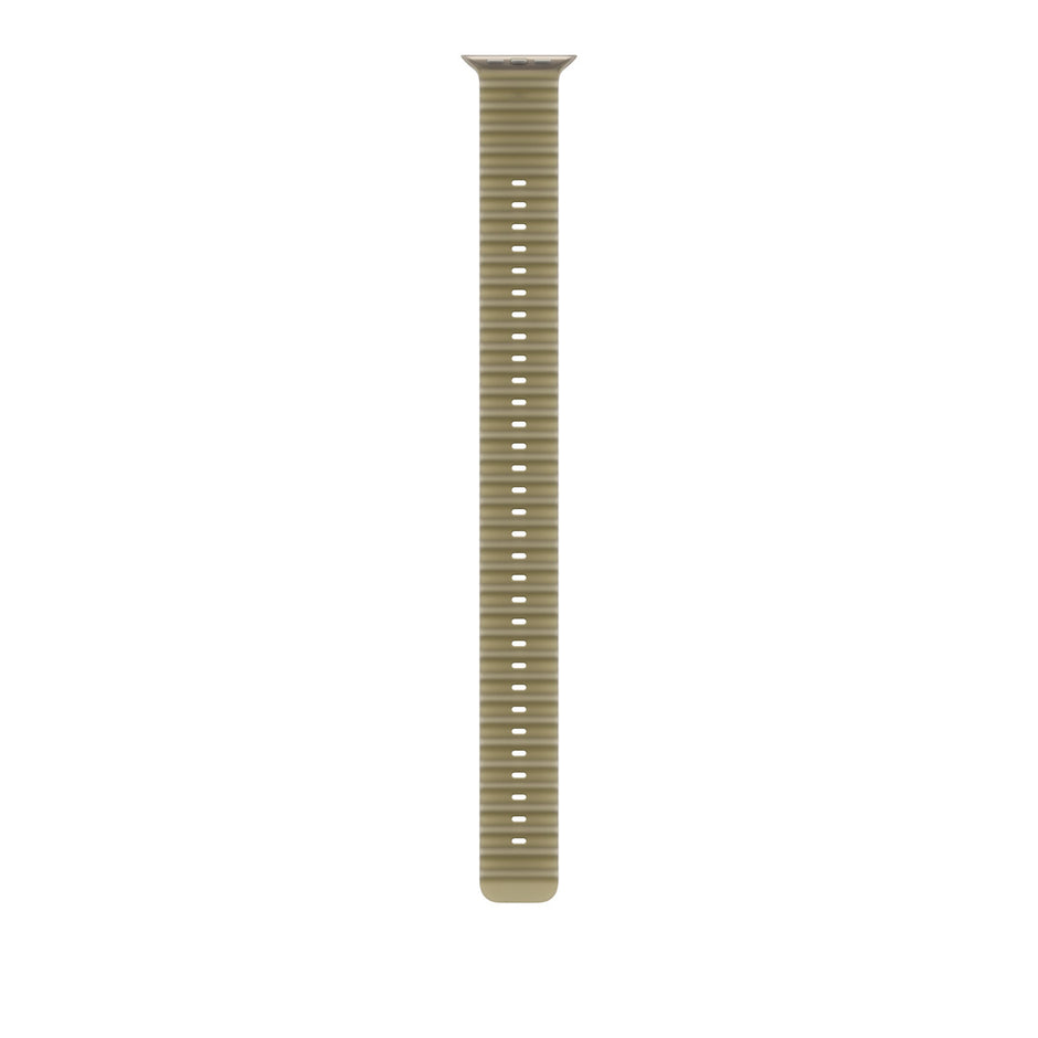 49mm Translucent Kelp Ocean Band Extension - Natural Titanium Finish