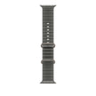 49mm Translucent Black Ocean Band - Natural Titanium Finish
