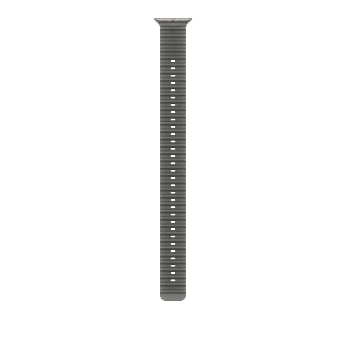 49mm Translucent Black Ocean Band Extension - Natural Titanium Finish