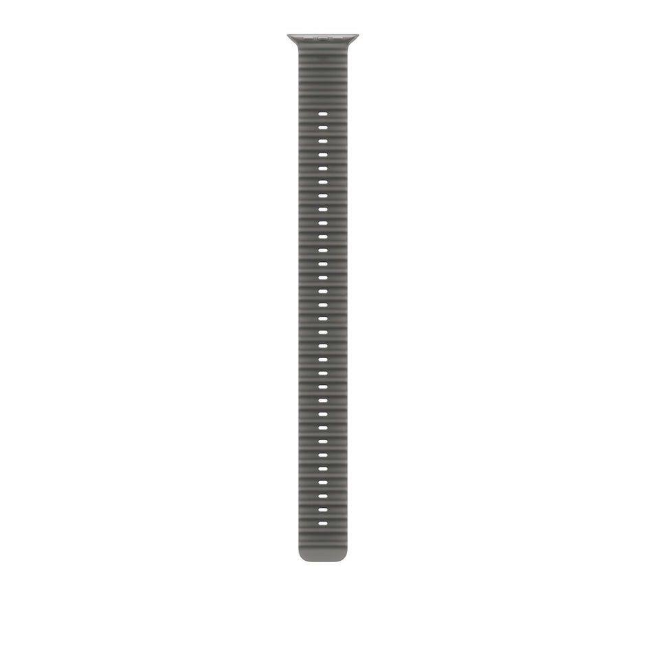 49mm Translucent Black Ocean Band Extension - Natural Titanium Finish