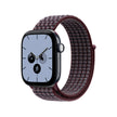 42mm Burgundy Plaid Sport Loop